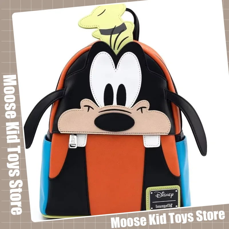 

2024 New Loungefly Backpack Disney Goofy Cosplay Cartoon Backpack For Boys And Girls Anime Goofy Schoolbags Leisure Package Gift