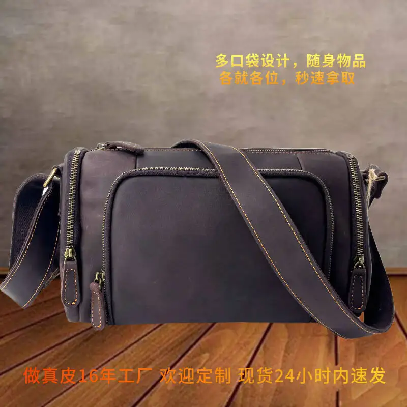 XZAN Men Bags Men's Bags Fashion Vintage Genuine 3 XZAN Men Bags Men's Bags Fashion Vintage Genuine