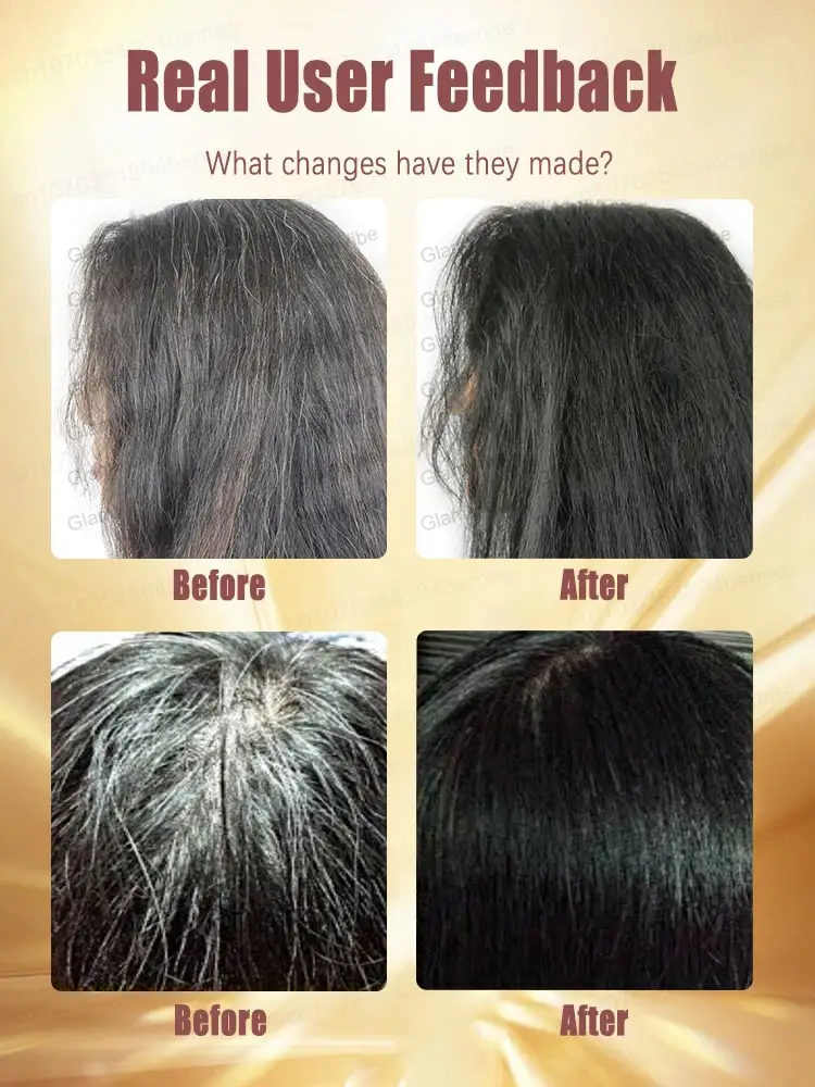 Essence de Rajeunissement pour Cheveux Noirs