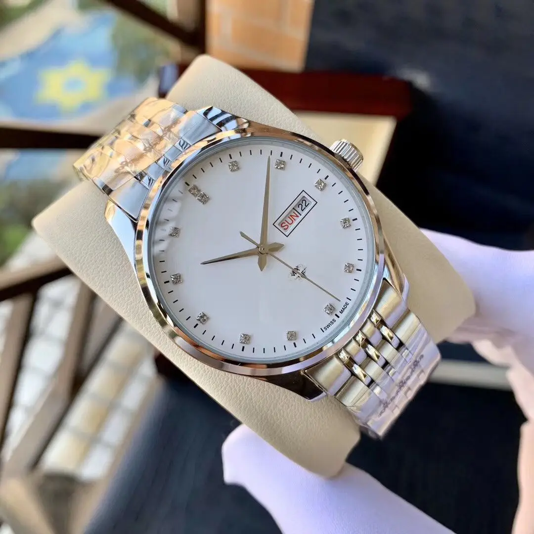 Fine Mesh Metal Strap Designer Watch Women's Watch Men's Watch Quartz Wristwatch Alloy Waterproof Delicate Light Luxury Couple Wrist Clock Elegant Office Working Fashion Accessory Gift