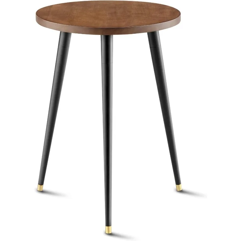 

Mid Century Wood Plant Stand Plant Table for Flower Pots, Heavy Duty Metal Tall Plant Holder, Modern Home Decor Small(11.8"x16")