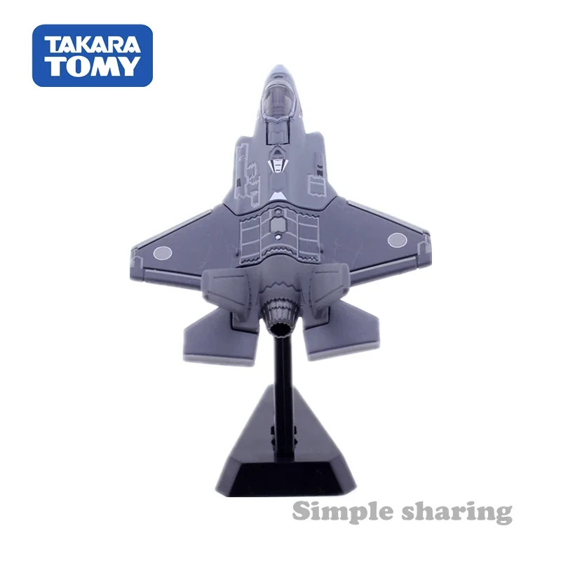 Takara Tomy Tomica Premium 28 JASDF F-35A Fighter Japan Aircraft Jet 1:164 modello di auto in lega simulazione giocattolo Boy Toy Series 108979