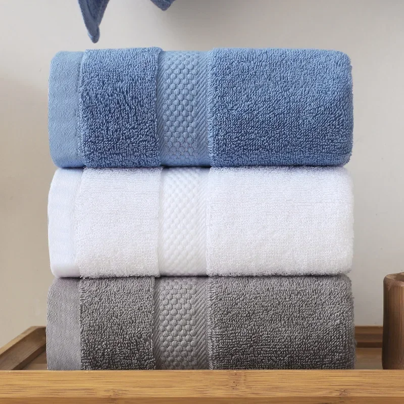 New Models Thickened Pure Cotton Towel Soft Super Absorbent Quick Dry Travel Towel Household Adults Water Absorption Bath Towel