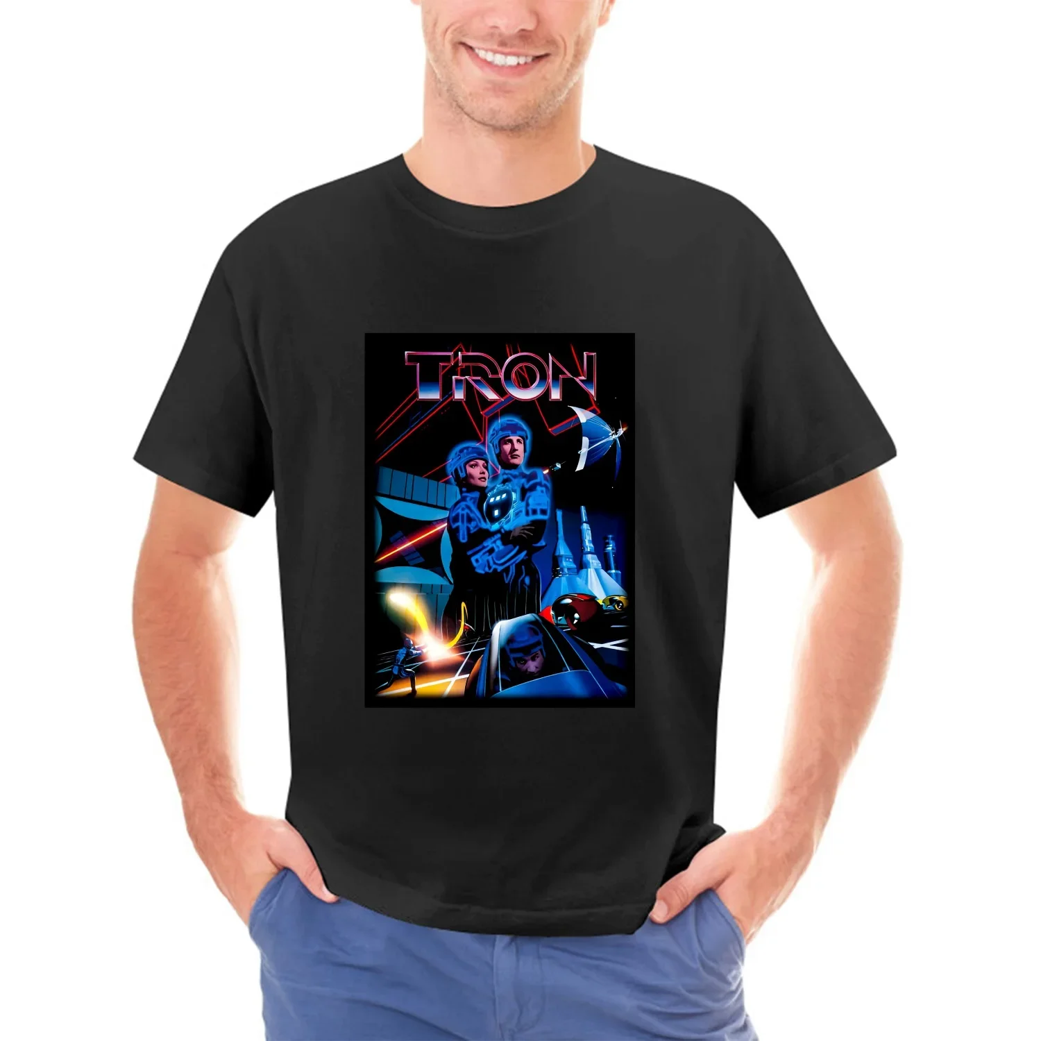 

Tron Shirt Tron T-shirt Science Fiction Movie Tee Birthday Gift P154852