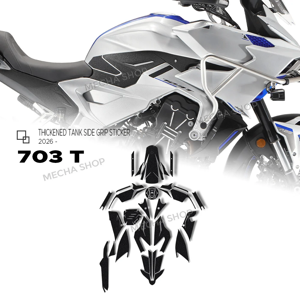 

For Zontes 703T 2026 Motorcycle Armor Decoration Protective Stickers Kits Of Motor Bike 703 T Accessories