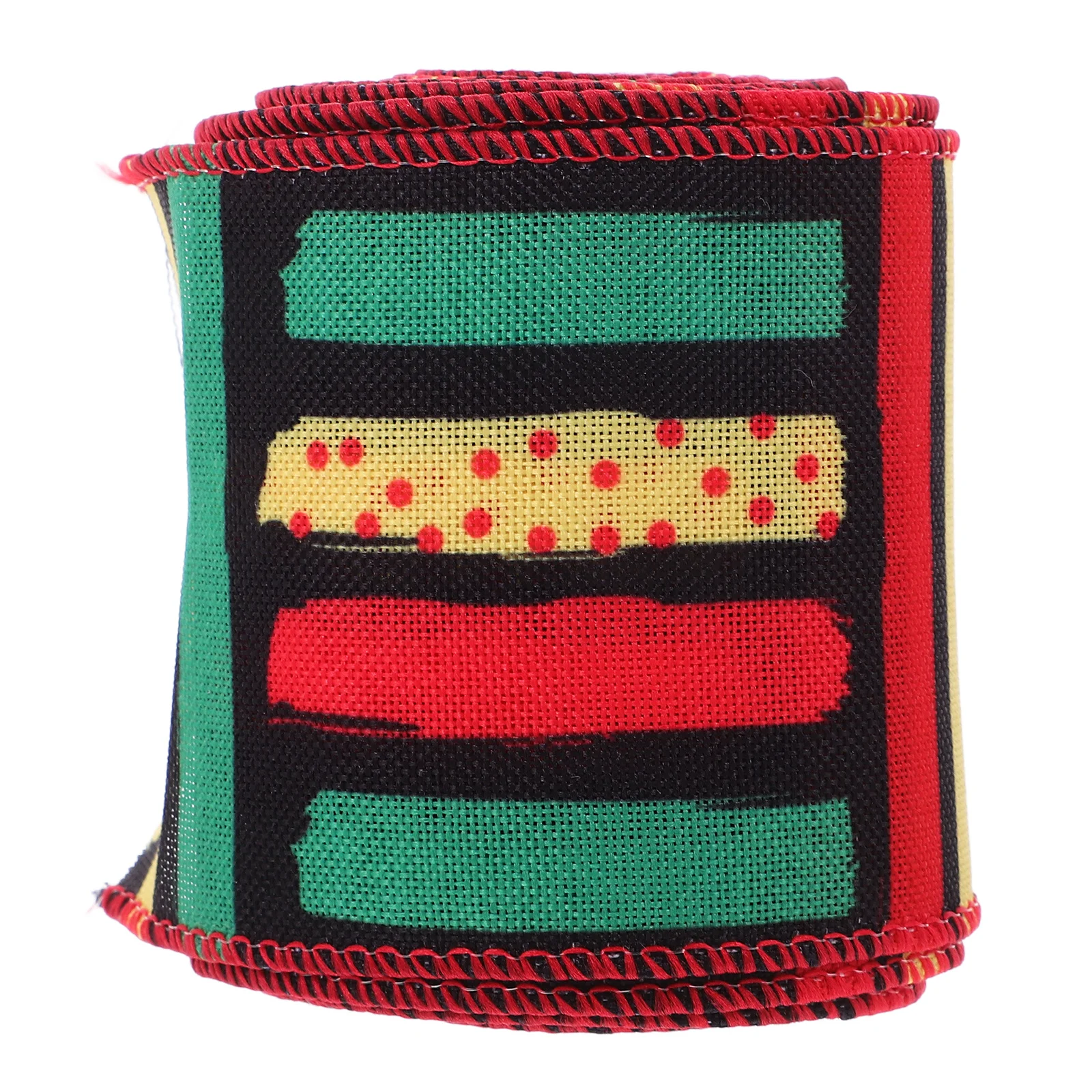 

Juneteenth Ribbon Party Decorations Month Fabric Cloth Ribbon for Wrapping Crafts Wreath Bow Table Settings DIY