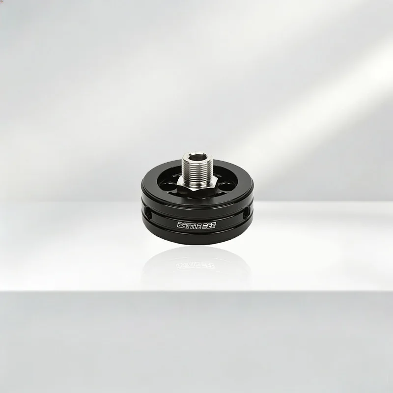 Fits Cadillac Ford mustang 2.3T Sandwich Oil-Filter Adapter Oil temp oil pressure gauge sensor Plate（80MM）