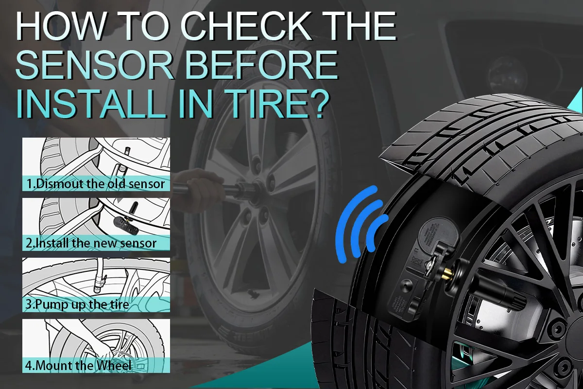TPMS-Sensor 68241067AB für Dodge Charger, Journey, Jeep Wrangler, 433MHz Reifendrucküberwachungssensor Ersatz 56029398A – Detail 5