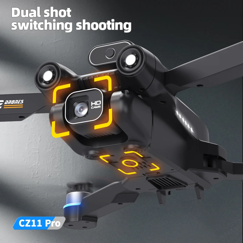 Professional 8K FPV Drone with 4K HD Camera Obstacle Avoidance Foldable RC Quadcopter Aerial Photography UAV Remote Control Toys