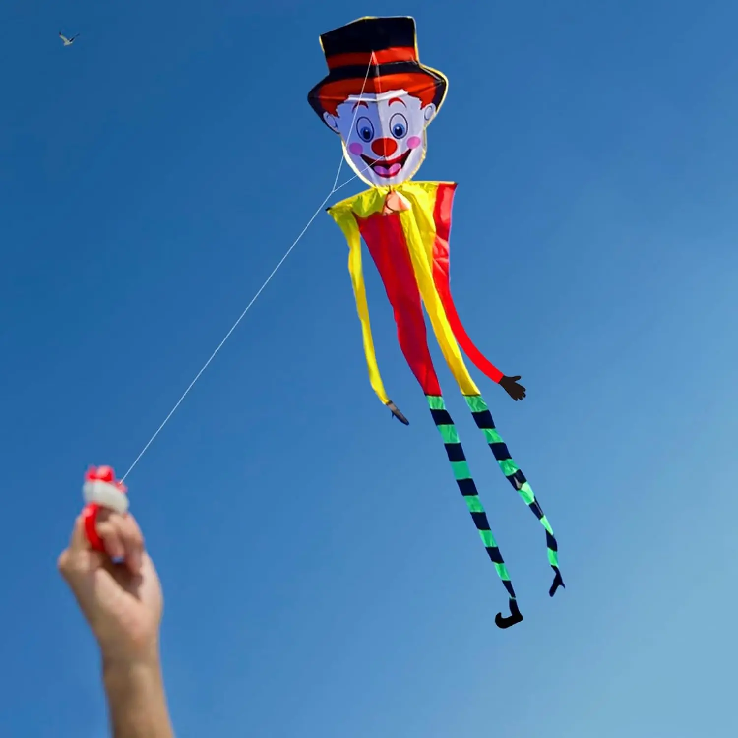 Nouveau Cerf-volant de ligne unique de puissance de 124 pouces de Sports de plein air pour débutant avec la poignée et la ficelle bon vol