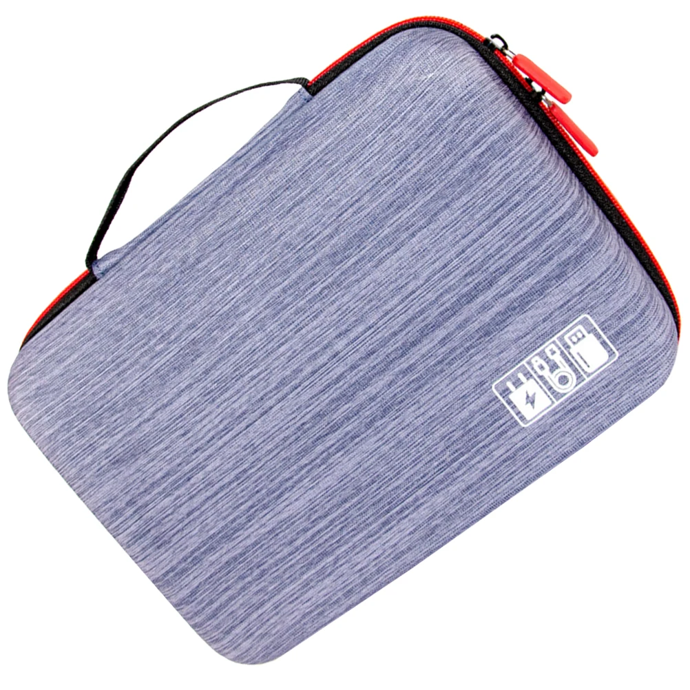 

Data Cable Storage Bag Travel Cords Organizer Electronic Accessories Multi-layer Digital Eva Accessory Pouch Cables