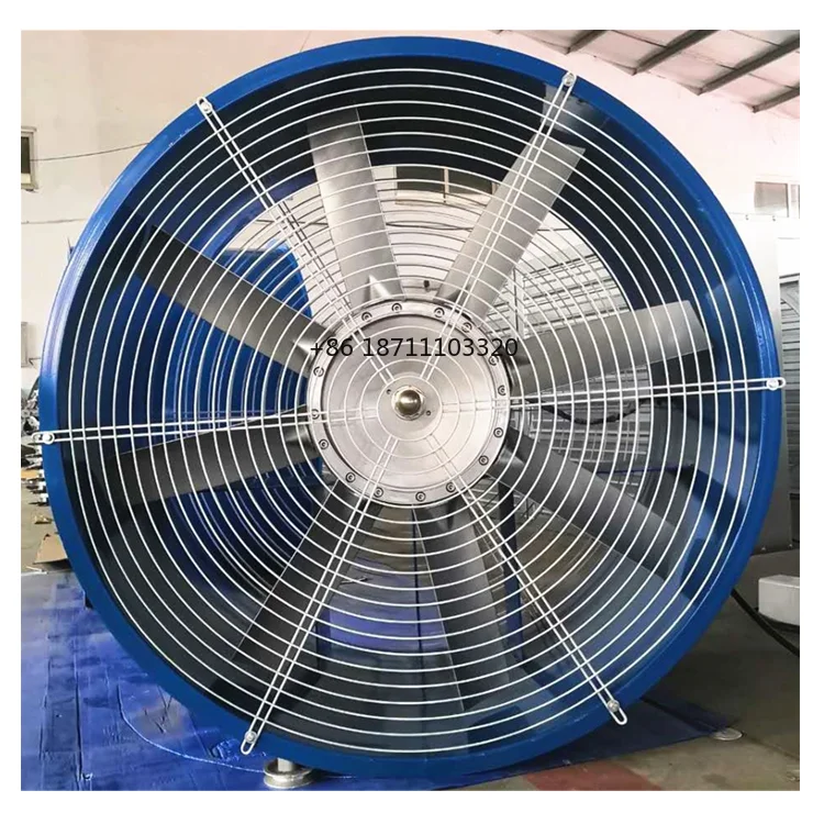 Big Size Industrial wall mounted exhaust fan axial fan 800mm 1000mm 1200mm Large air volume drying room industrial cooling