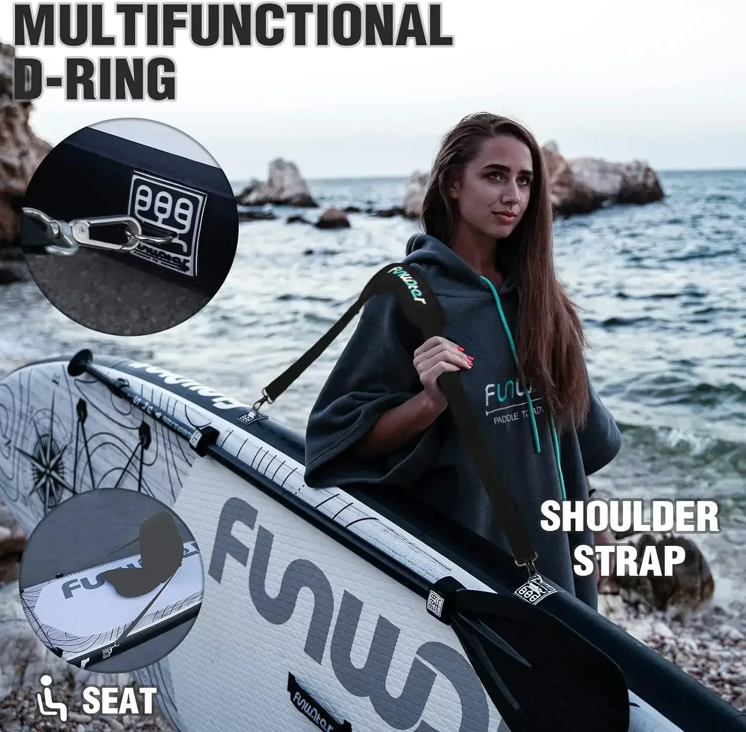 FunWater SUP Electric Air Pump Portable,surfboard,Paddle Board, Inflatable Tent, Boat, scuba diving sup패들보드 ,sup board