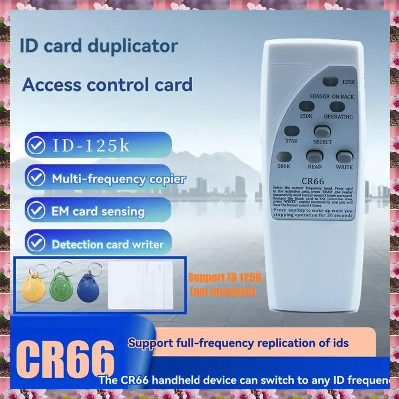 

2025 Handheld RFID Chip Reader Writer 125Khz ID Copier Duplicator ID Tags Programmer For EM4305 T5577 Key Card,Handheld RFID Chi