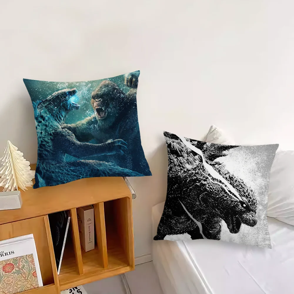 Cool Monster G-Godzillas Pillow Case Comfortable soft Cushion for Sofa Home office Decor and Protective Covers