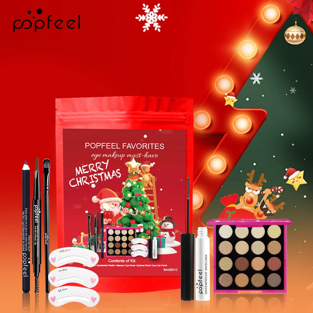 POPFEEL Favorite Mini Makeup Kit Christmas Gift for Girls Teens Women