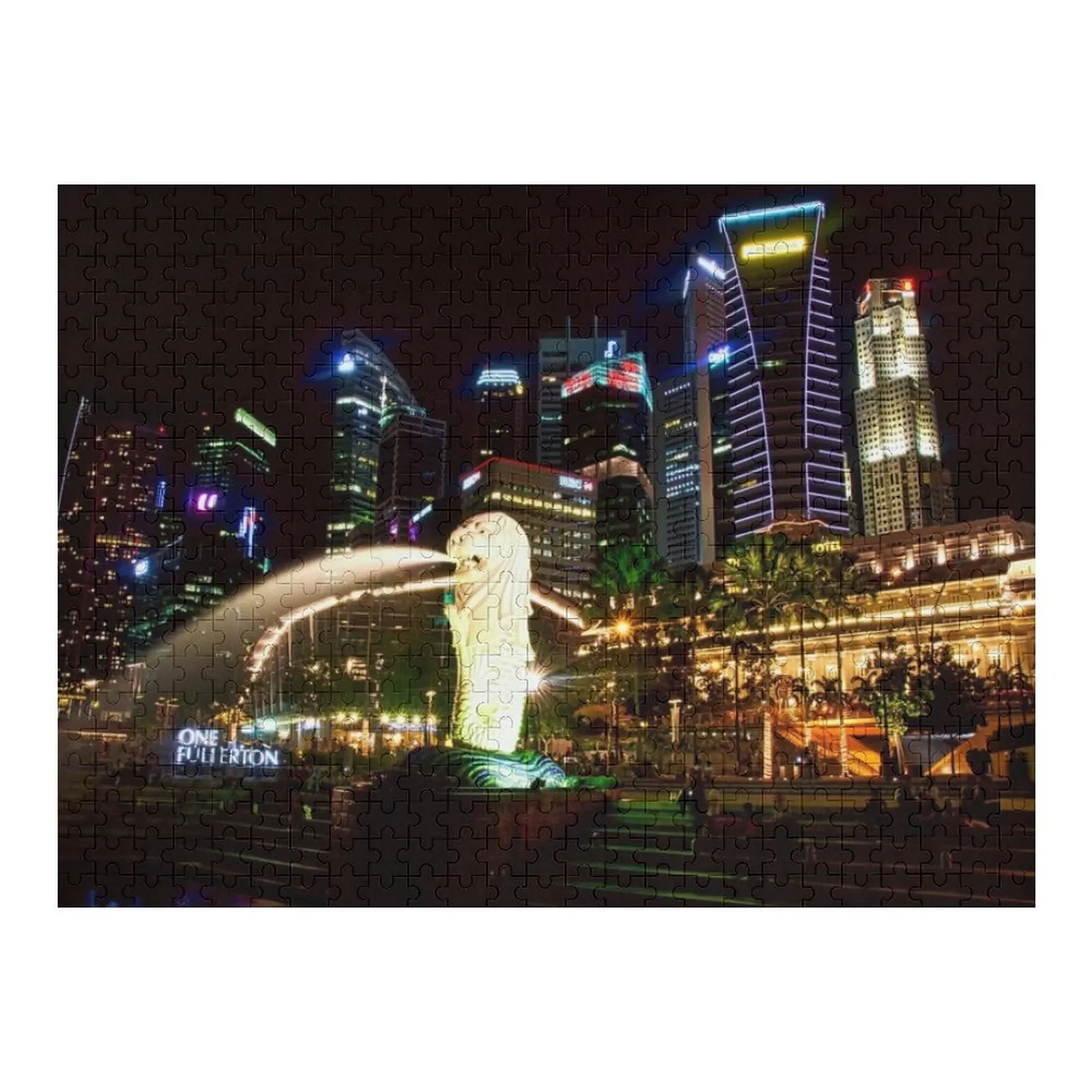 

Singapore Merlion Jigsaw Puzzle Children Personalized Kids Gifts Puzzle