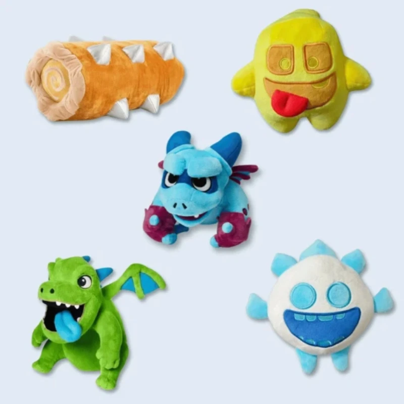 20-35 cm Tribal Flying Clashed Royale Game Knuffels Log Rolling Wood Plushie Poppen Revenge Soft Gevulde creatieve Product geschenken