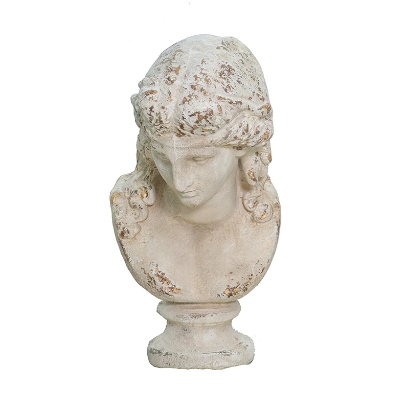 

Retro resin figure sculpture ornament home jewelry living room entrance display decoration