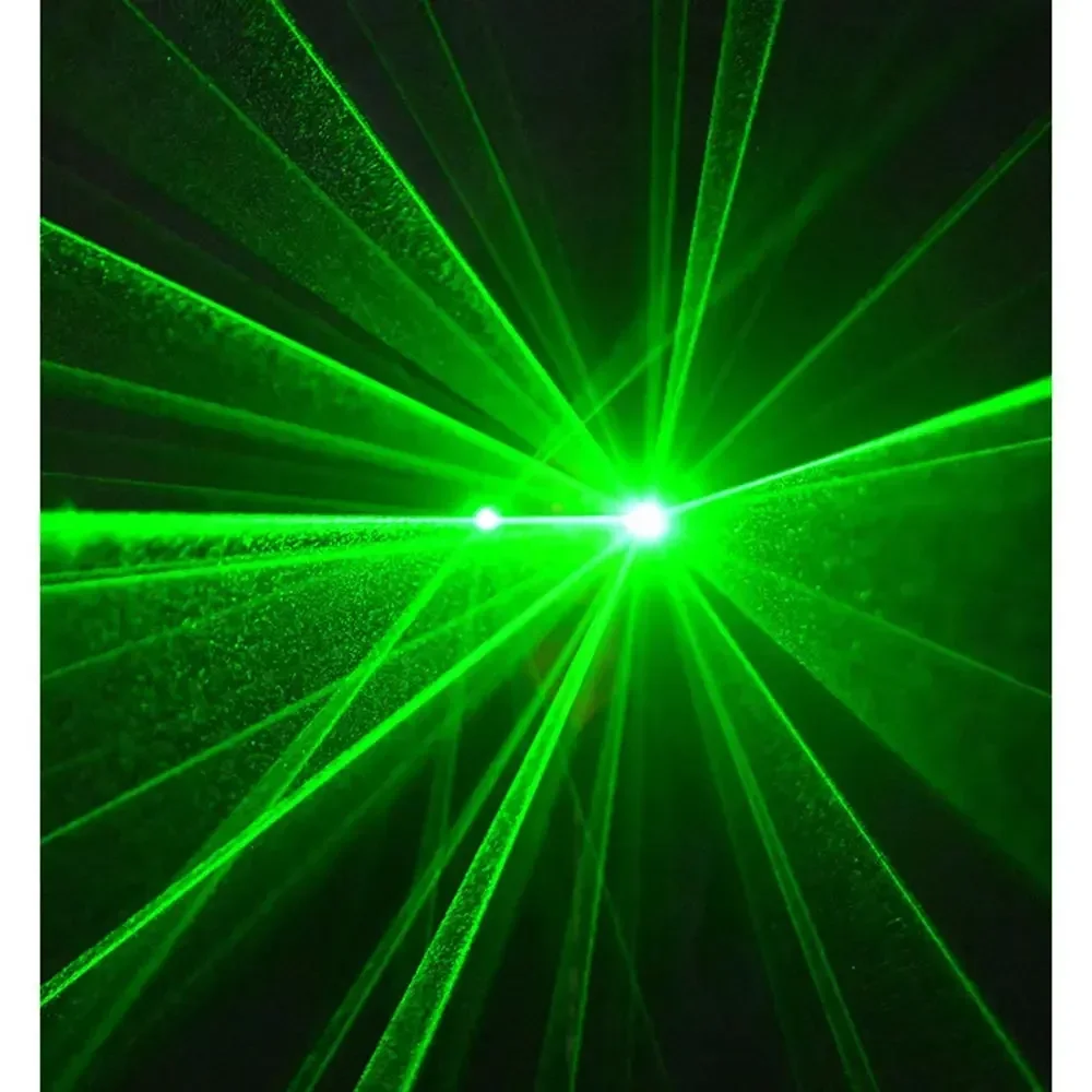 نظارات ليزر خضراء LED - مثالية لحفلات الكرنفال والحفلات التنكرية