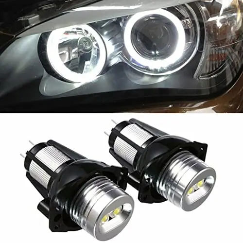 LED Angel Eyes Headlight Halo Ring Marker Light Bulb FOR BMW 3 series Pre-LCI E90 E91 325i 328i 330i 335i 335xi 2006-2008