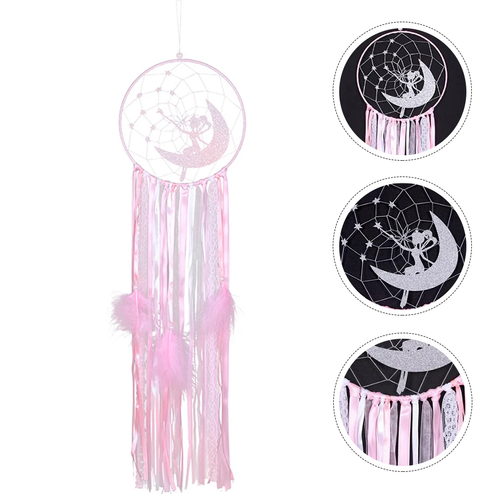 

Stylish Catcher Decoration Handmade Hanging Wall Art Pendant for Home Bedroom 3D Design Fumigated