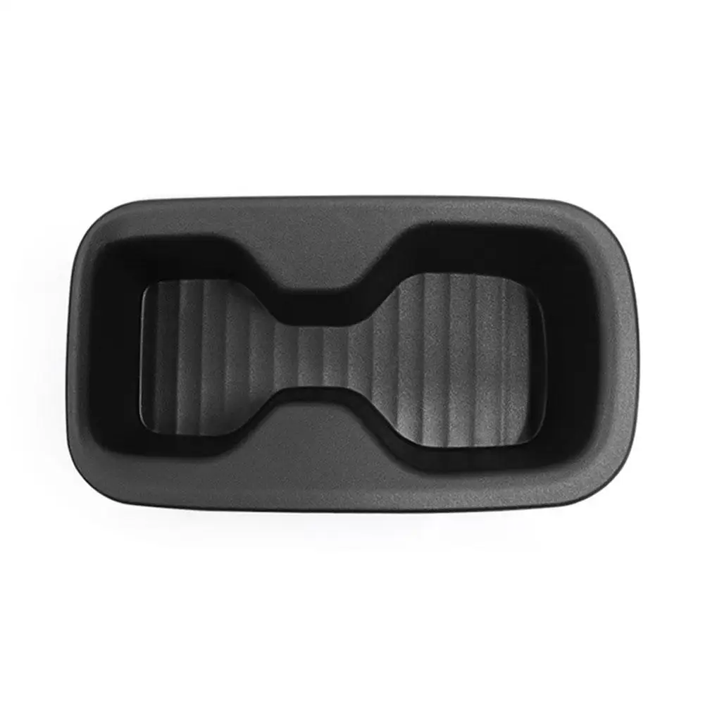 لشركة هيونداي سانتا في 6/7 مقاعد 2024 2025 3rd صف حامل الكأس حامل إدراج صينية تخزين TPE ترتيب كوب امتصاص الصدمات H9R5 #2