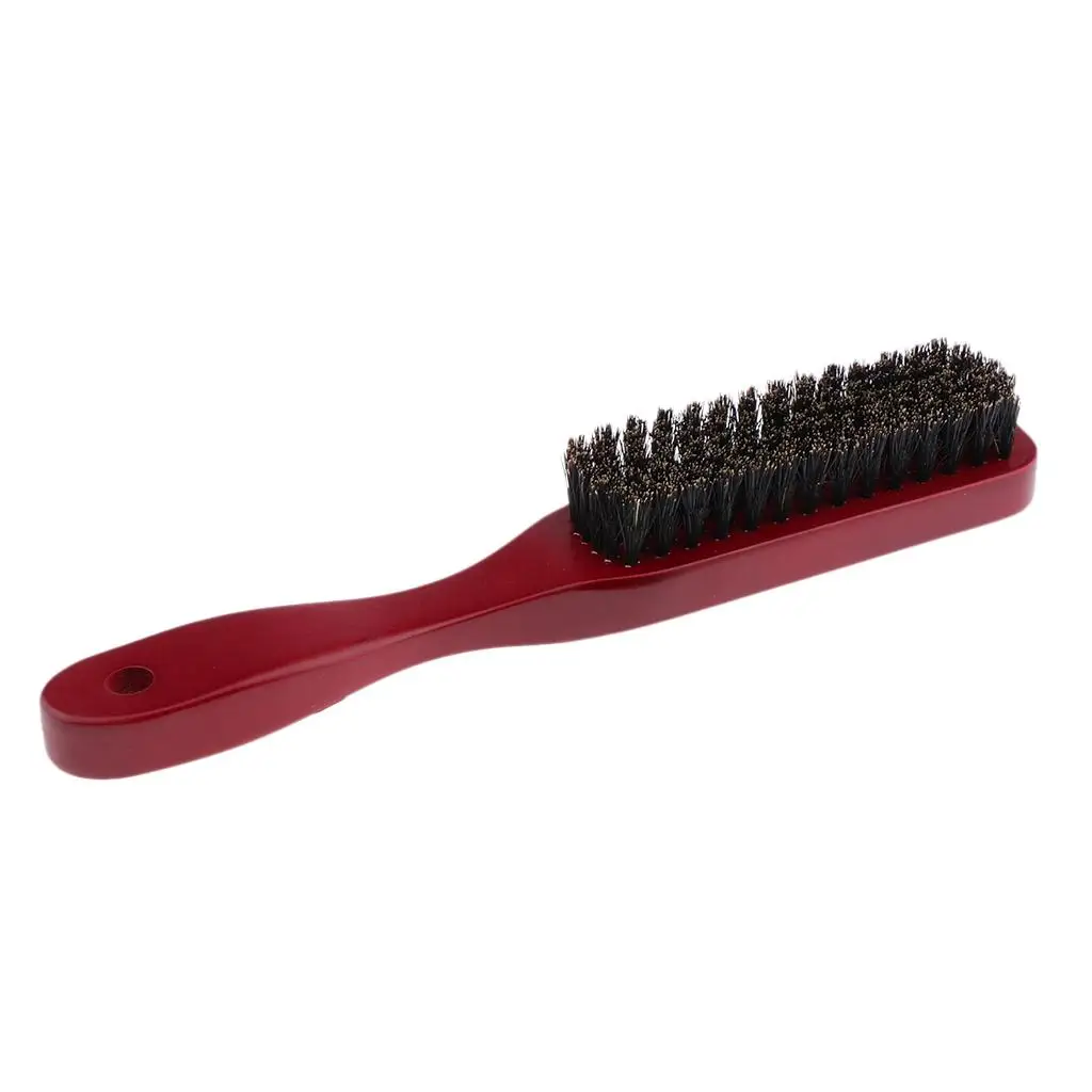 Escova de barbear masculina para barba, ferramentas de barbeiro de madeira