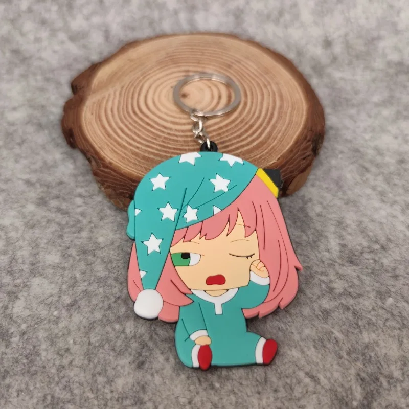 

Japanese anime SPY×FAMILY Kawaii cartoon patterned keychain Anime peripherals Small gift