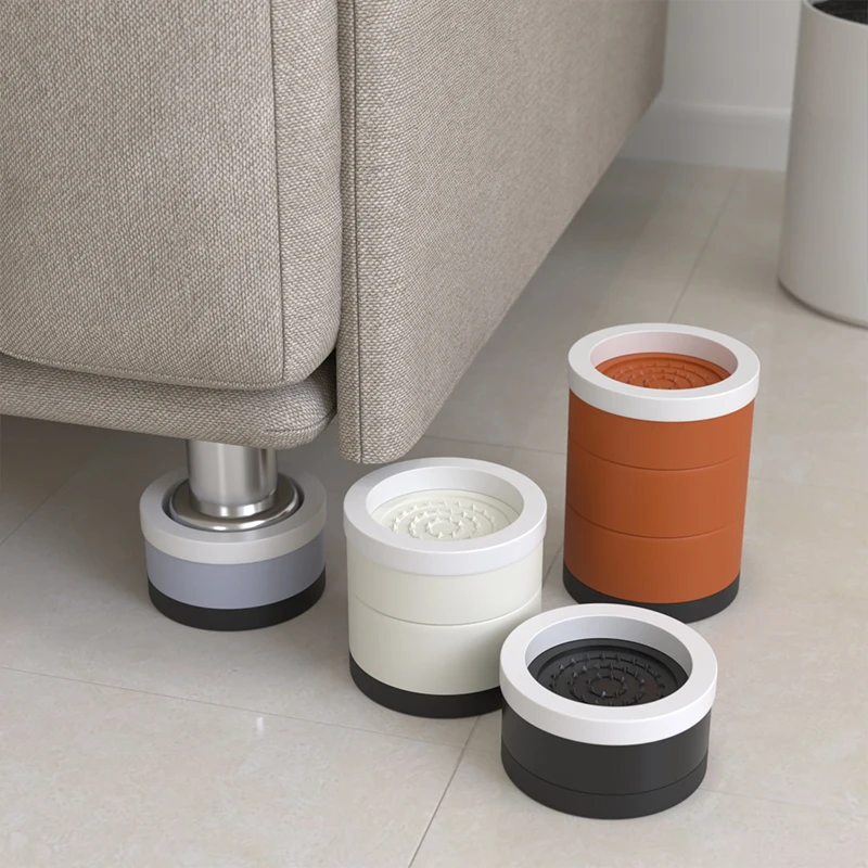 وسادات رفع الأثاث: رافعات دعم شديدة التحمل قابلة للتكديس، مكعبات رفع لأرجل السرير، وقاعدات السرير ومقاعد الأريكة #1