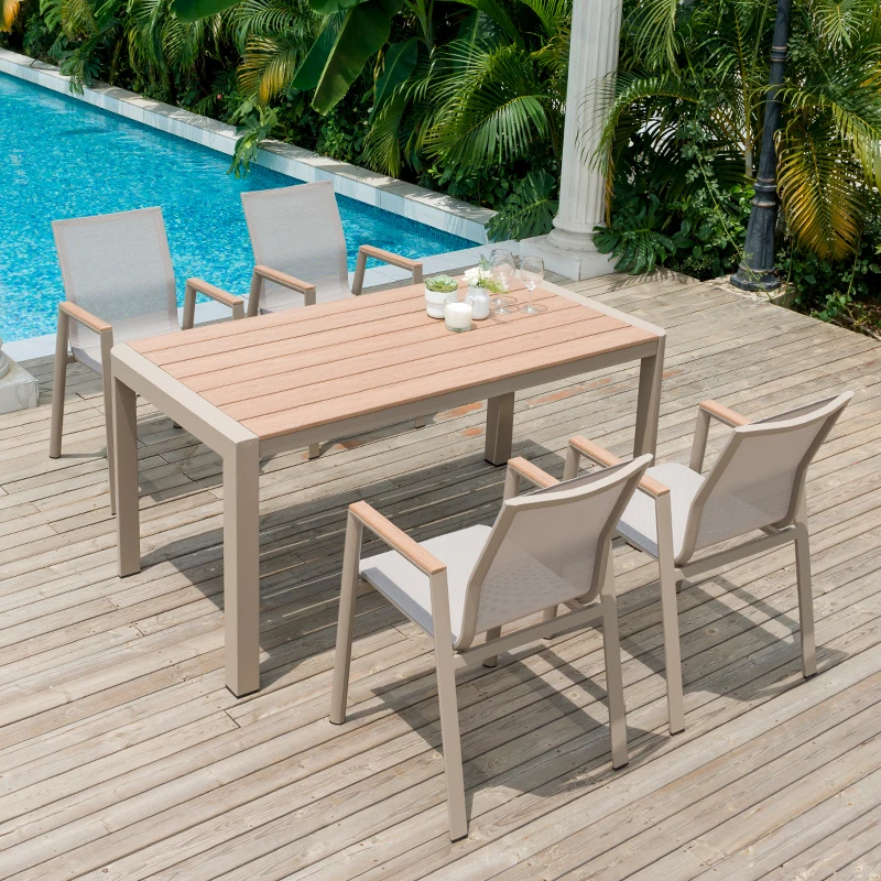 

Терраса, двор, обеденный набор на открытом воздухе, ресторан, сад, обеденный стол и набор стульев, уличная мебель