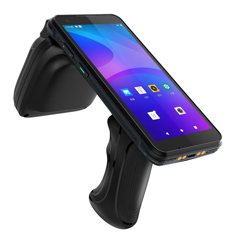 CARIBE-Handheld Android Barcode Scanner, PDA robusto RFID, Terminal de código QR, PL-60L, 6 ", 2D