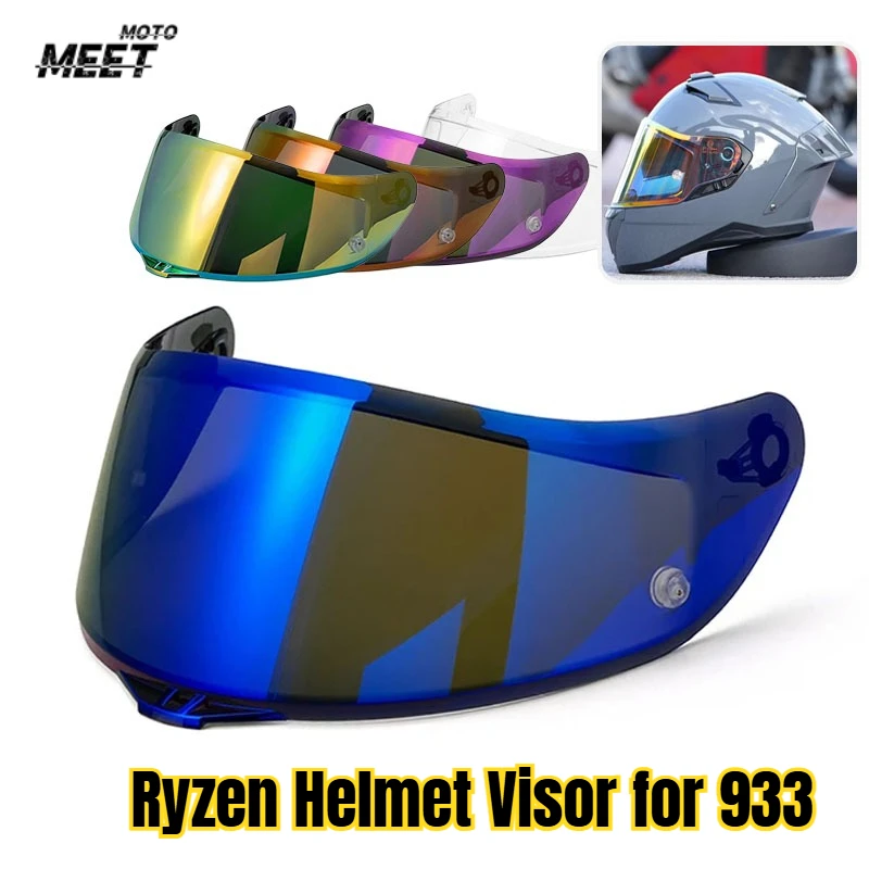 

Visor for Ryzen933 Helmet Dustproof Anti-uv Windshield Motorcycle Helmet Lens Kaciga Casco Moto Tapecete