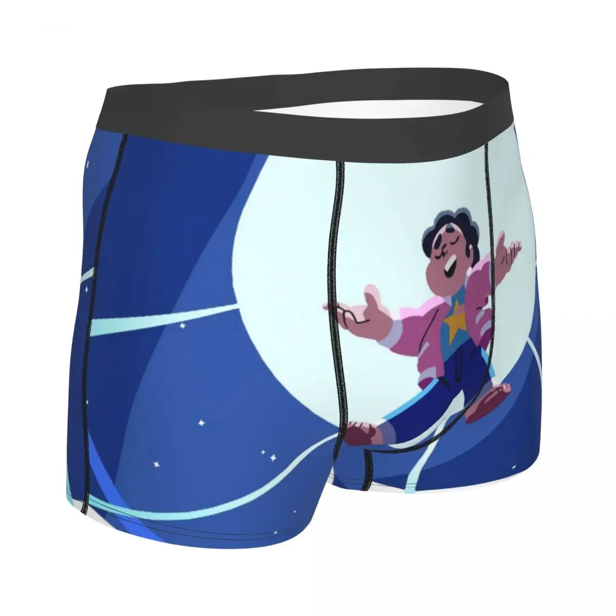 Art Man's Boxer Briefs Underpants Steven Universe Steven Quartz Universe Funny Cartoon Highly Breathable Birthday Gifts