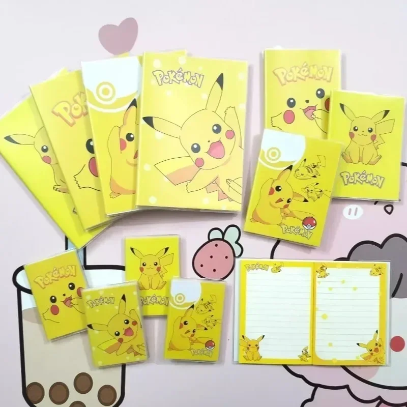 Cute Pokemon Pikachu Notebook Fashion Cartoon Anime Student Stationery Diary Journal Office School Supplies Holiday Gifts Prize