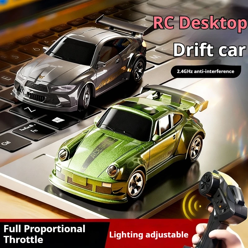 

Remote Control Toy Ask North Wind 1:64 Mini Desktop Remote Control Car Rc Pocket Car Driftable Variable Speed Racing Toy