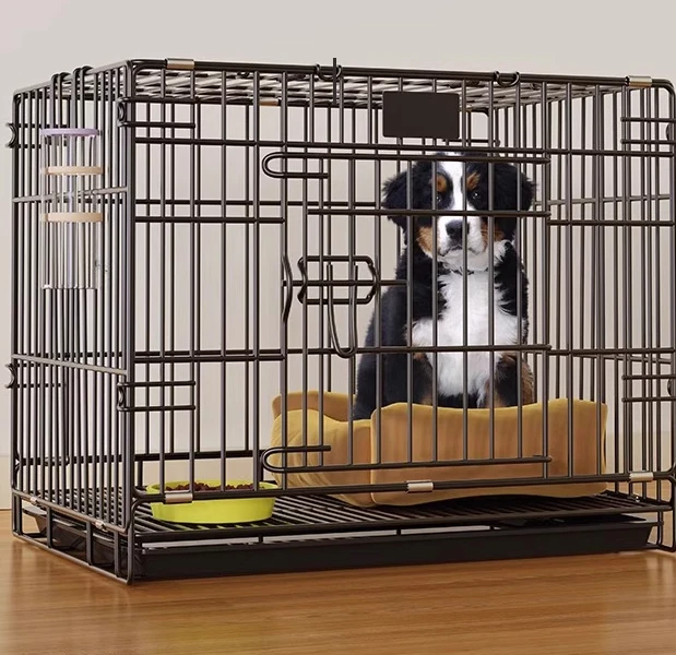 

Dog cage small dog teddy cat cage with toilet separation medium corgi indoor home large pet villa kennel