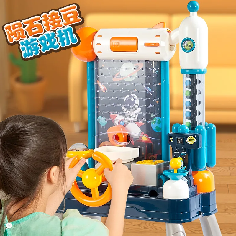 Máquina de juego de mesa de captura de guisantes para niños, rompecabezas interactivo, entrenamiento de concentración, festival, regalo de cumpleaños para niños, juguete