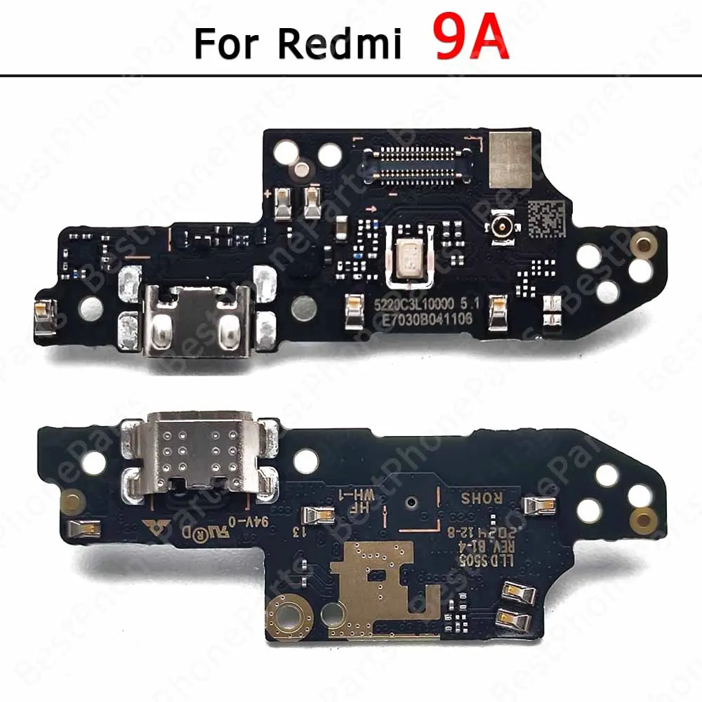 Charge Board For Xiaomi Redmi 10 9 9A 9C 9T 8 8A 7 7A 6 6A 5 Plus 5A 4X S2 Pro Charging Port Usb Connector Plate Parts