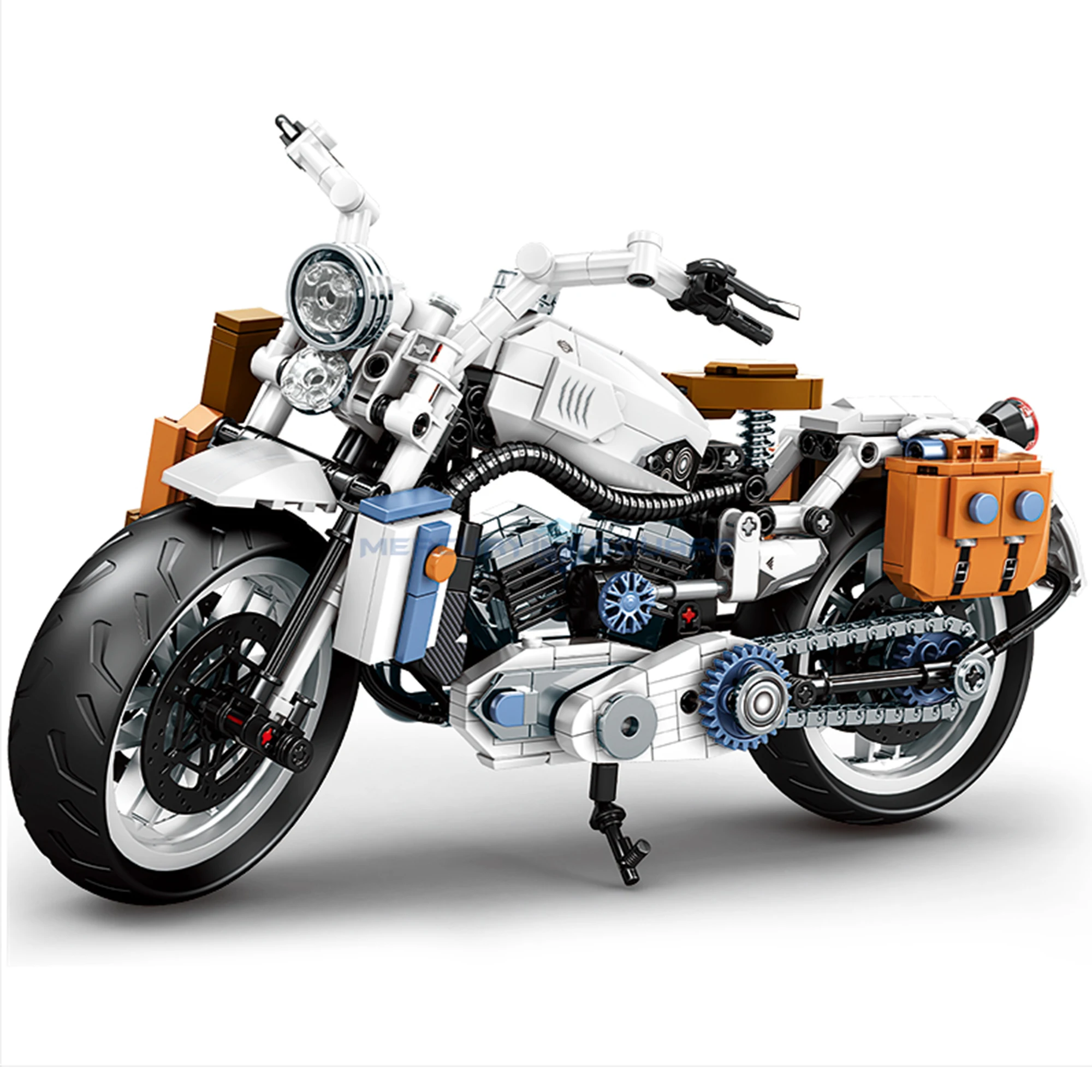 260F Off-Road Motorrad Bausteine MOC K2193 Autocycle Fahrzeug Motocross Bike Modell Ziegel DIY Spielzeug Sammlung Geschenk Kinder