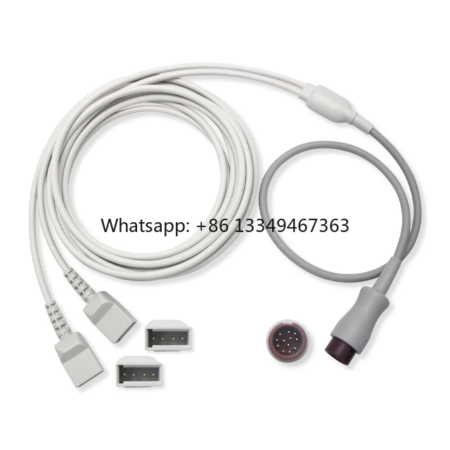 Cable Compatible with , Latex-free, Medical-grade TPU Material,Dual Adapter Cable.