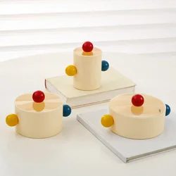 Sphere Jewelry Box Plastic Storage Box Ring Earrings Small Object Storage Box Desktop Storage Ornaments Jewelry Decorate Jar