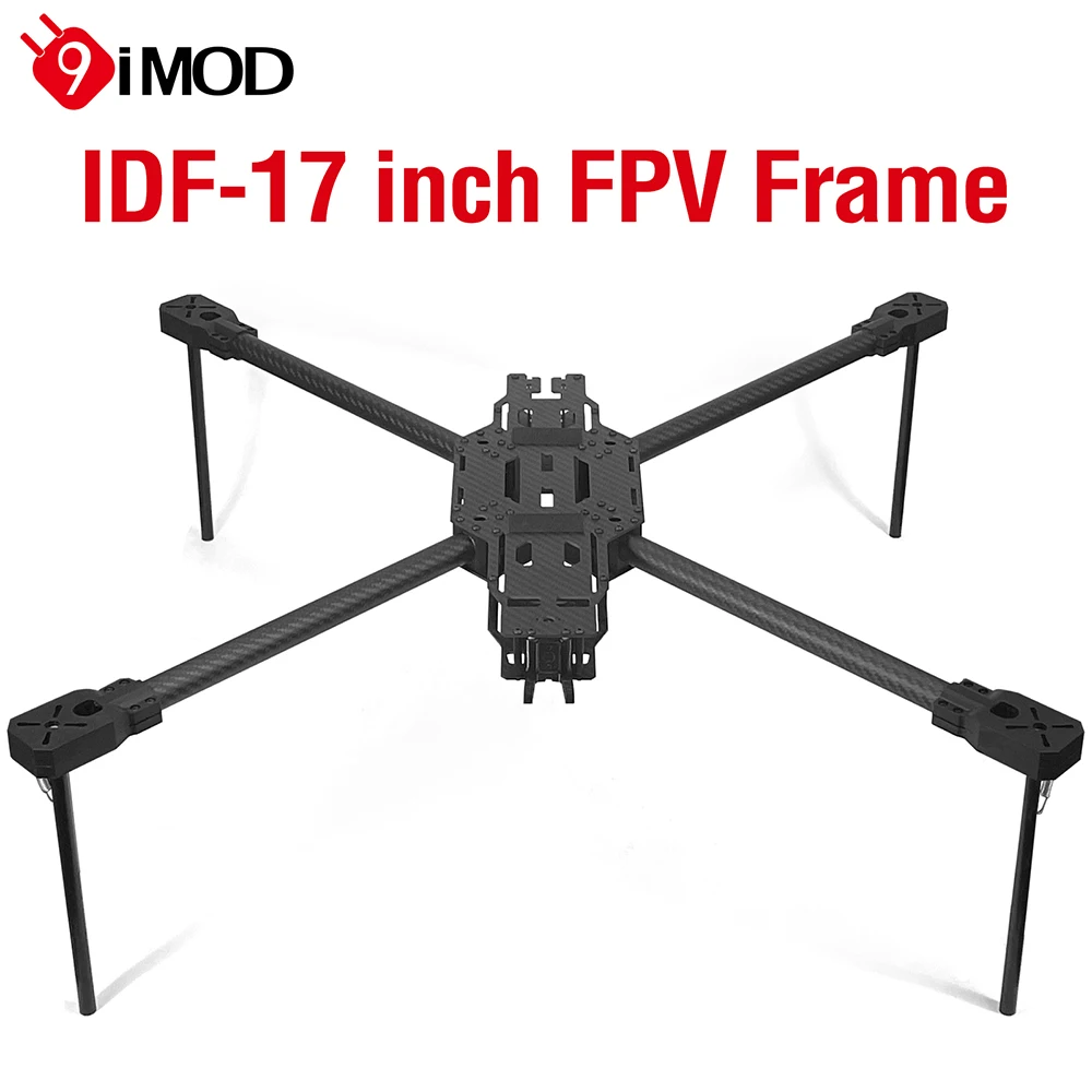 

9IMOD IDF-17 inch FPV Frame 760MM FPV Frame 8S Lipo 10kg Max Load Capacity 2.0mm Carbon Fiber With Tripod For FPV Racing Drone