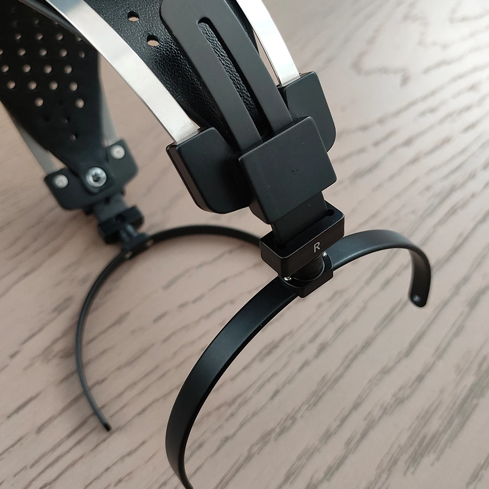 

Система подвески для наушников DIY, 100 мм/110 мм, ультралегкий алюминиевый сплав, натуральная кожа