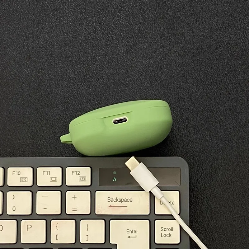 غطاء جراب سماعة أذن كرتون Miniso لسماعات Redmi Buds 5 ، سماعات أذن لاسلكية من السيليكون الناعم ، صندوق شحن ، غلاف واقي بحبل