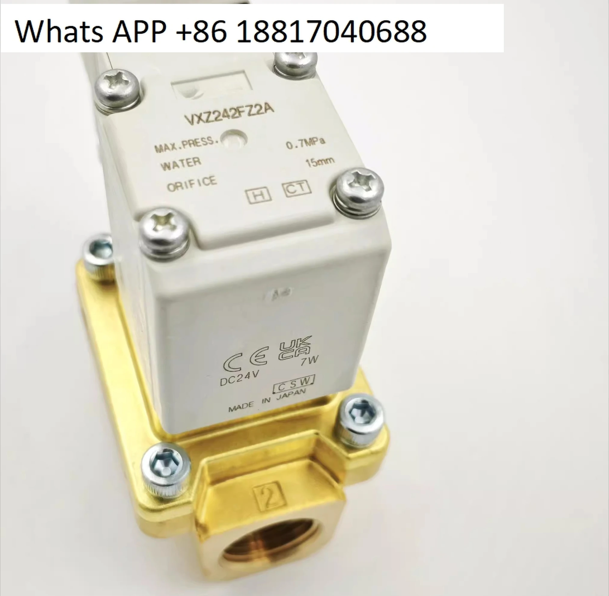 

Электромагнитный клапан VXZ242FZ2A, гарантия качества