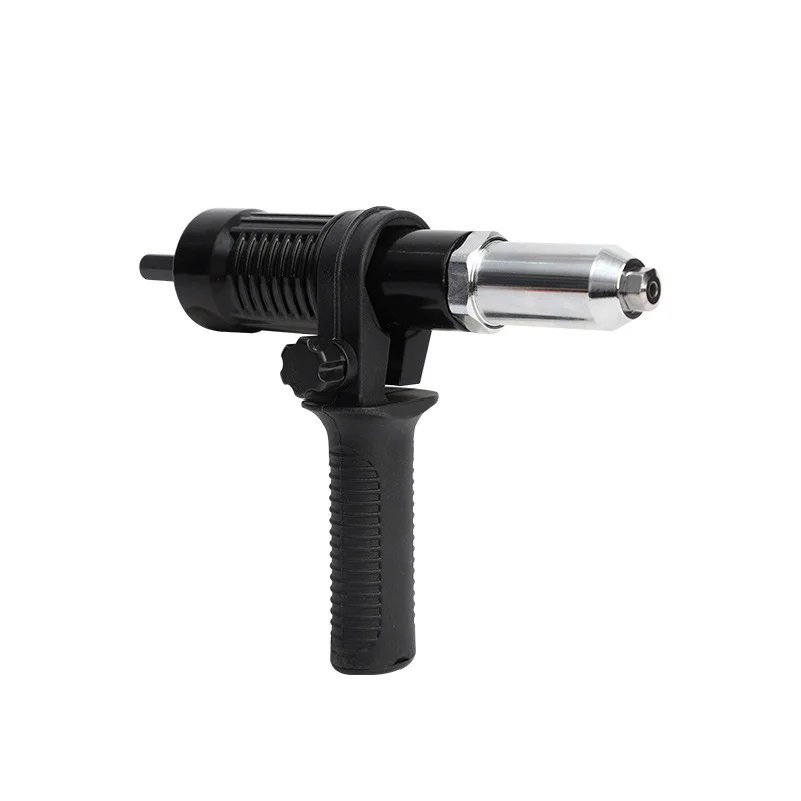 Pistola rivettatrice elettrica all'ingrosso, strumento per rivettatura, adattatore per trapano rivettatore senza fili, accessori per pistola rivettatrice elettrica