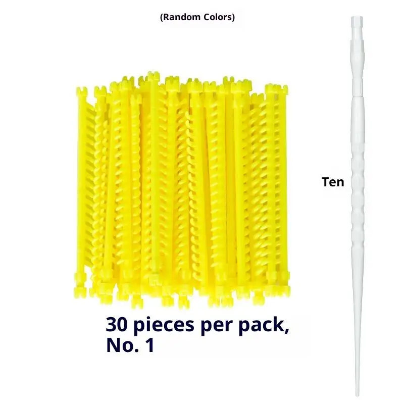20/30Pcs 2.3/3.3/4/5mm Hair Root Perm Rods Bars Curlers With Clips Bangs Fluffy Salon Hair Rollers Hair Styling Tools