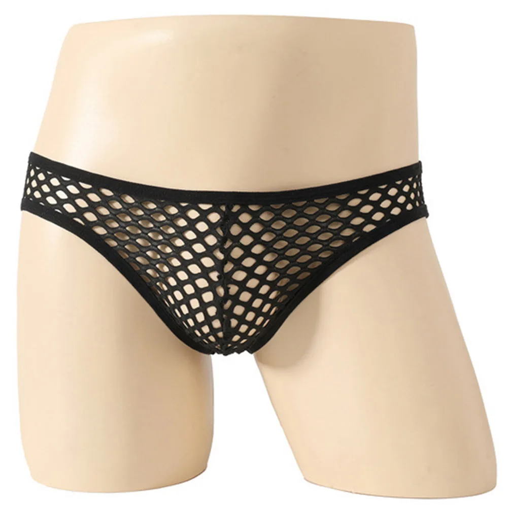 Tanga Transpirable Blanca para Hombre, Estilo Clásico, Ropa Interior Transpirable