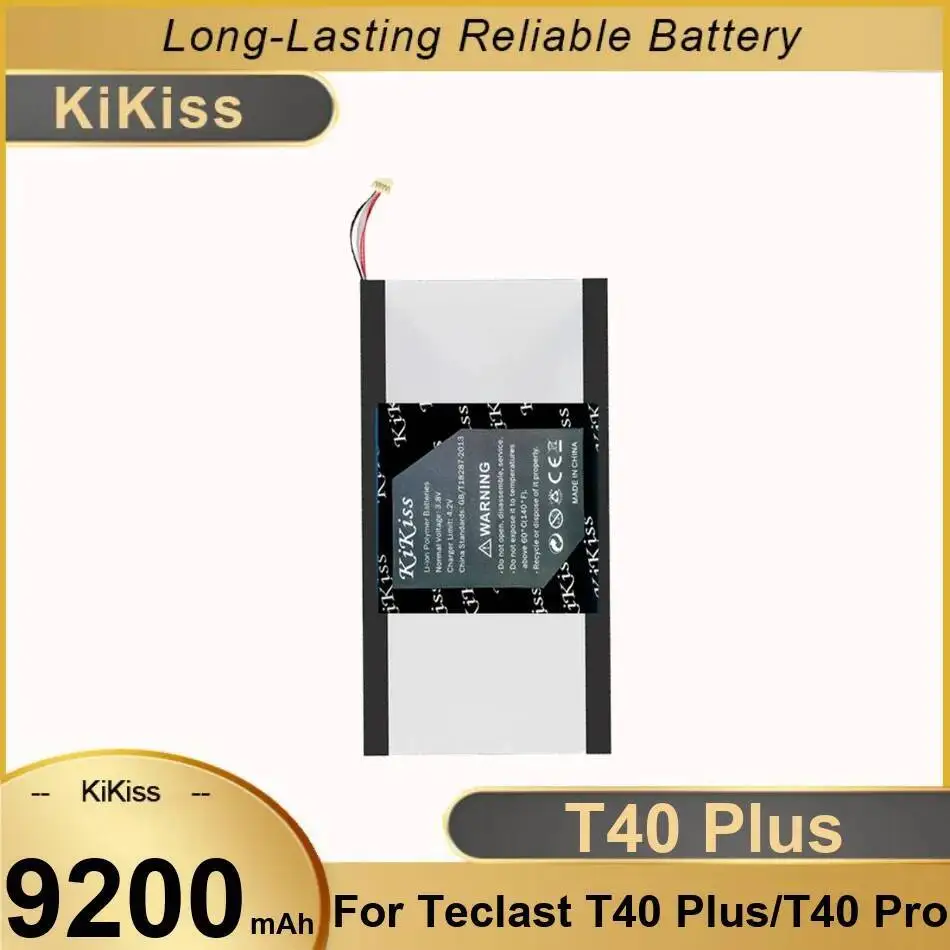 

Laptop Battery 9200Mah For Teclast T40 Plus Pro Tablet PC 5 Wire Plug